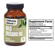 Load image into Gallery viewer, Wild Oregano Oil - 90 Count Capsules
