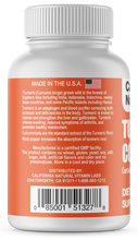 Load image into Gallery viewer, Turmeric Root Complex with Black Pepper Extract
