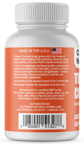 Turmeric Root Complex with Black Pepper Extract