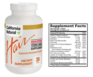 Hair Vitamins-30 tablets
